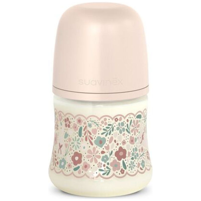 Biberon tétine SXPro S Wonderland Liberty rose (150 ml) Suavinex Produit 1