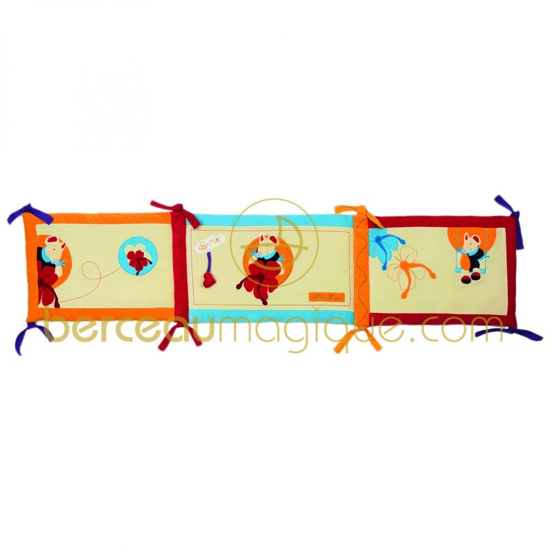 Tour de lit Souris Hawai Doudou et Compagnie