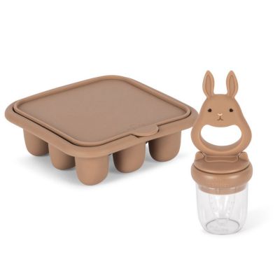 Set bac à glaçons et sucette grignoteuse Blush