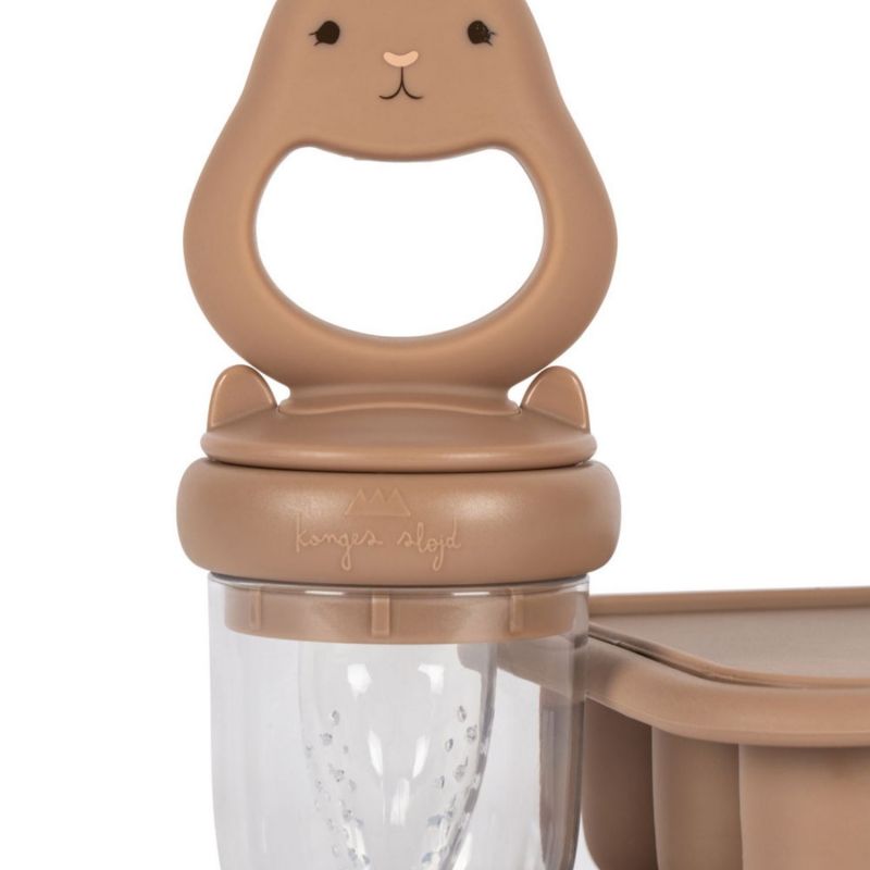 Set bac à glaçons et sucette grignoteuse Blush Konges Slojd Produit 2