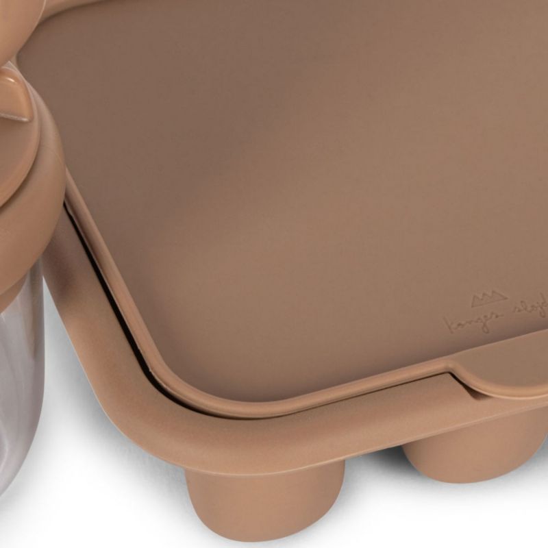 Set bac à glaçons et sucette grignoteuse Blush Konges Slojd Produit 3