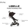 Poussette Ultra Compacte Libelle 2026 châssis Taupe Chocolate Brown Cybex Produit 3