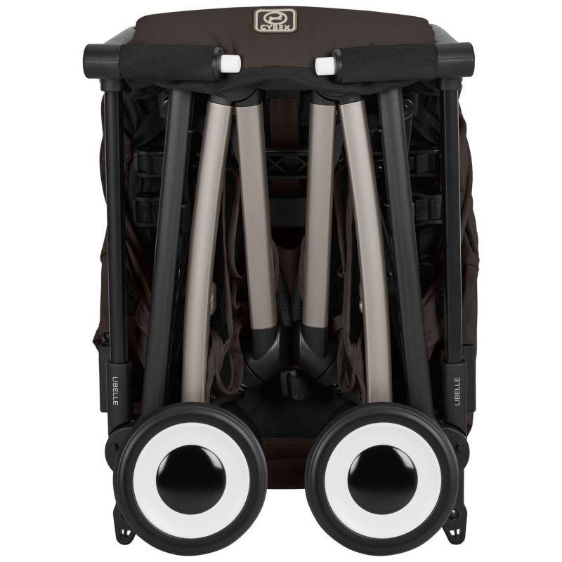 Poussette Ultra Compacte Libelle 2026 châssis Taupe Chocolate Brown Cybex Produit 7