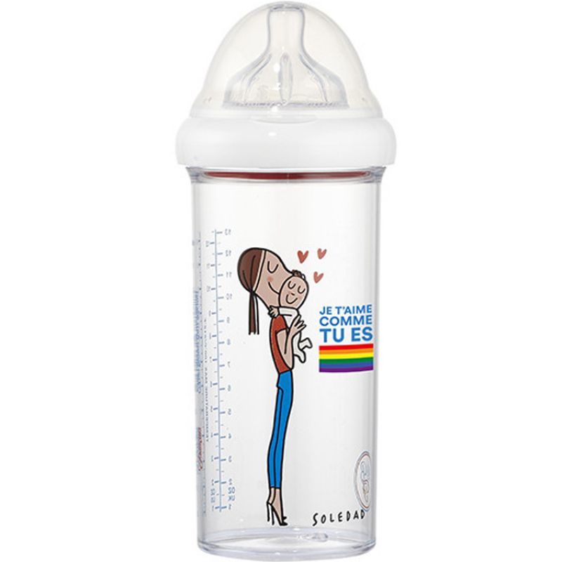 Biberon anti colique 360 ml Maman & bébé LGBT (360 ml) Le Biberon Français