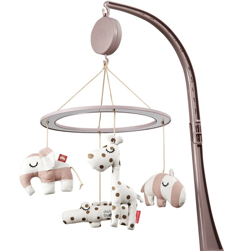 Mobile musical avec miroir Sleepy rose Done by Deer