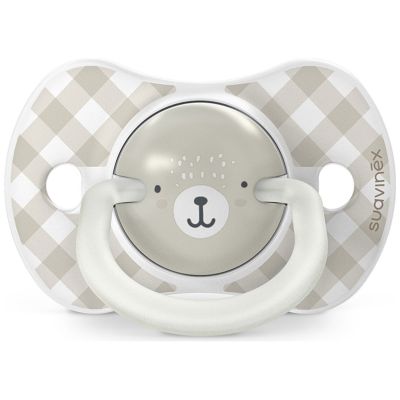 Lot de 2 sucettes symétriques SXPro Wild&Free Night and Day Gris (6-18 mois)