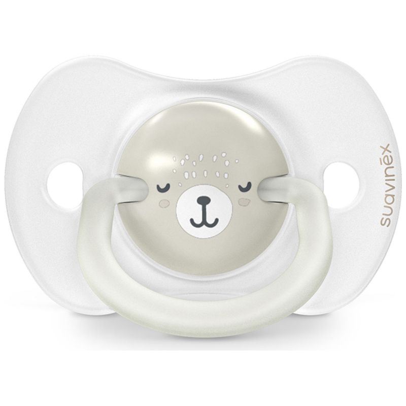 Lot de 2 sucettes symétriques SXPro Wild&Free Night and Day Gris (6-18 mois) Suavinex Produit 3