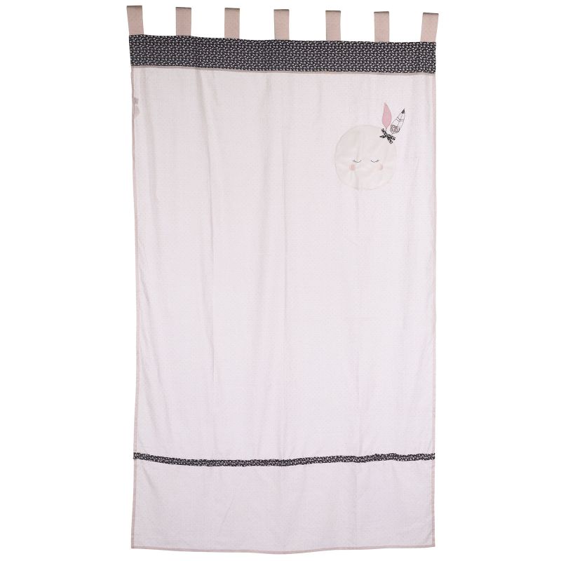 Rideau Miss Fleur de Lune (105 x 180 cm) Sauthon