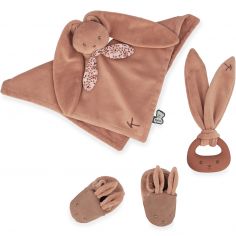 Mon premier coffret de naissance terracotta (3 pièces) - Kaloo