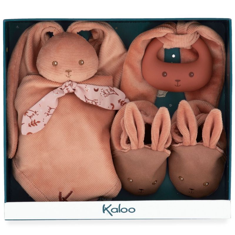 Mon premier coffret de naissance terracotta (3 pièces) Kaloo Produit ouvert 5