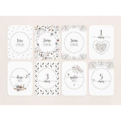 Coffret cartes étapes Ma première année (15 cartes)