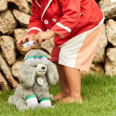 Peluche Hyacinthe le Caniche (32 cm)