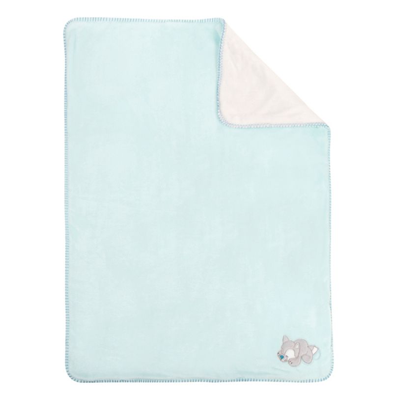 Couverture bébé supersoft Tim & Tiloo bleu (75 x 100 cm) Nattou