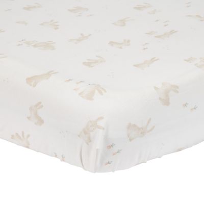 Drap-housse Baby Bunny (70 x 140/150 cm) Little Dutch