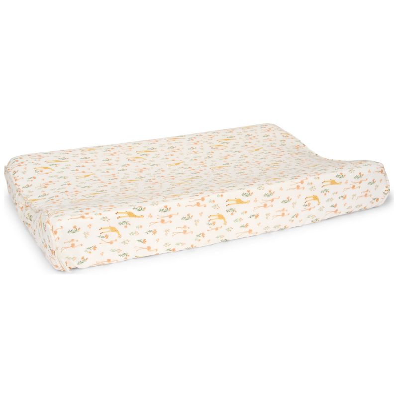 Housse pour matelas à langer en gaze de coton Blooming Safari (50 x 70 cm) Little Dutch Produit 1