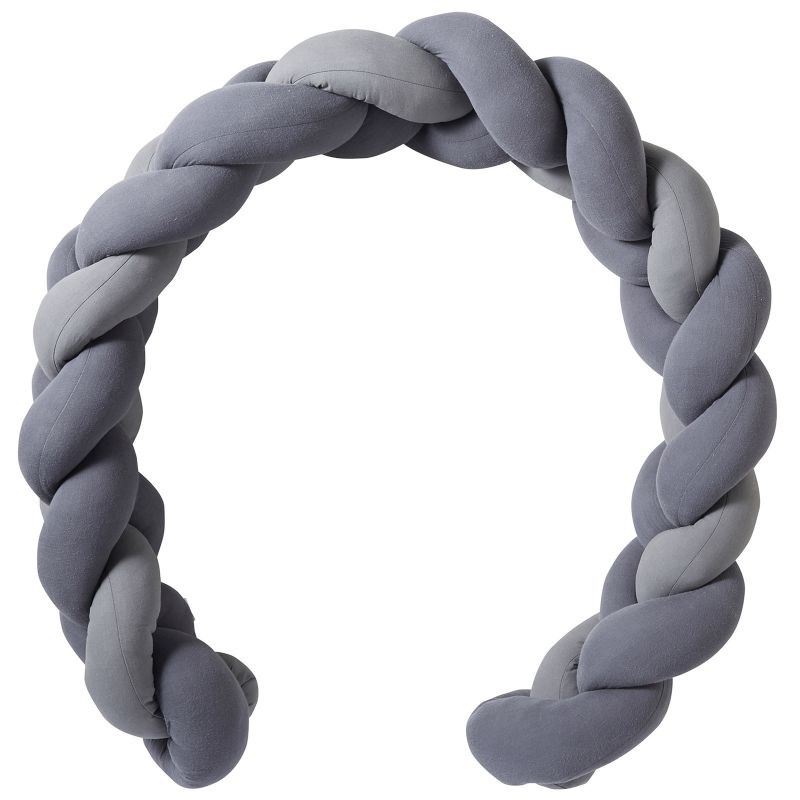 Tresse décorative rembourrée gris foncé Mix & Match (200 cm) BB & Co