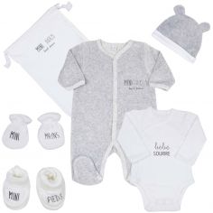 Coffret de naissance Mini nous 6 pièces (1 mois) - Trois Kilos Sept