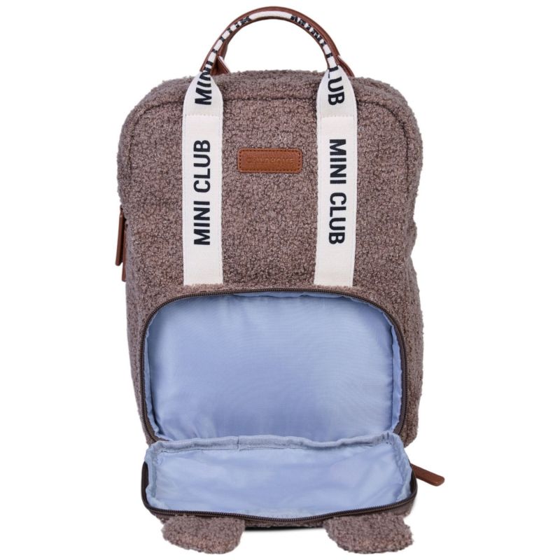 Sac à dos enfant Mini Club Signature Teddy Soft Brown Childhome Produit 4