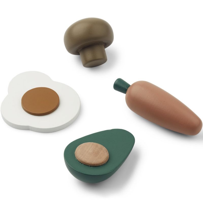 Aliments en bois Fernandes Garden green multi mix Liewood