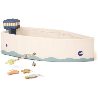 Bateau en toile avec kit de pêche Kid's Hub Kid's Concept