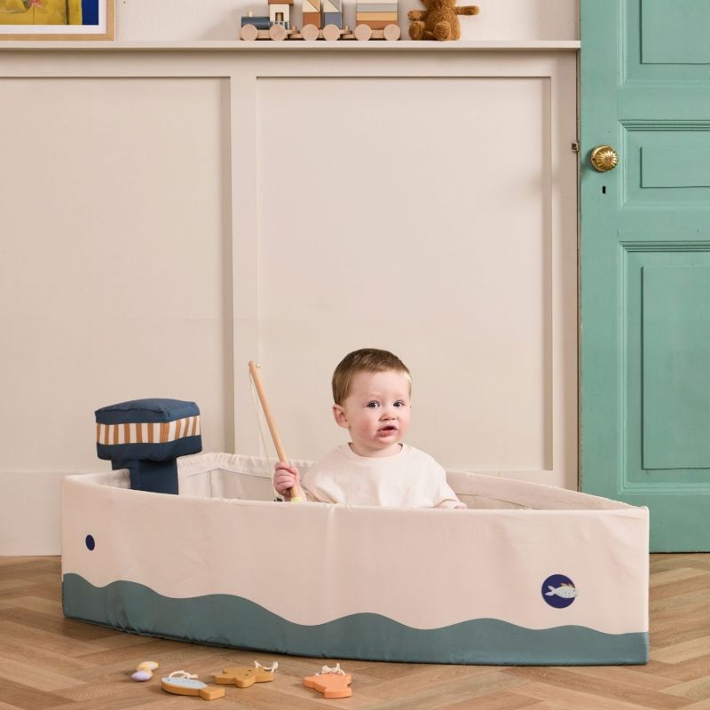 Bateau en toile avec kit de pêche Kid's Hub Kid's Concept Ambiance 2
