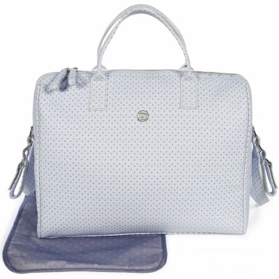 Sac à langer à anses Little Stars bleu Pasito a pasito