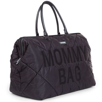 Sac à langer à anses Mommy bag noir : Childhome