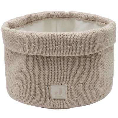 Panier de rangement Sprinkle Knit Sand (14 x 18 cm)