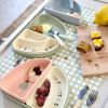 Assiette à compartiments en silicone Cerise Lässig Ambiance 7