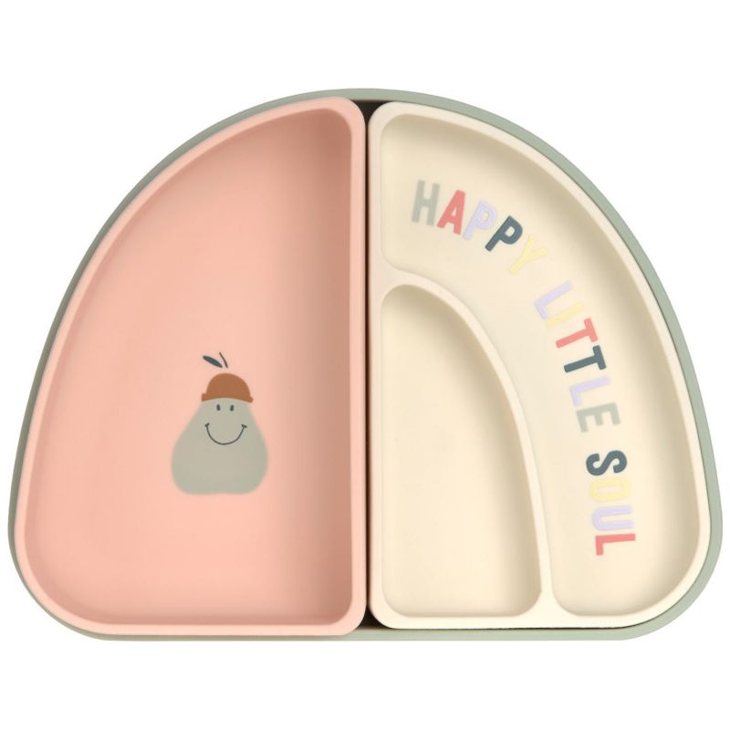 Assiette à compartiments en silicone Cerise Lässig Produit 4