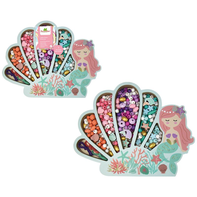 Coffret perles bois Sirène Sycomore Produit 5