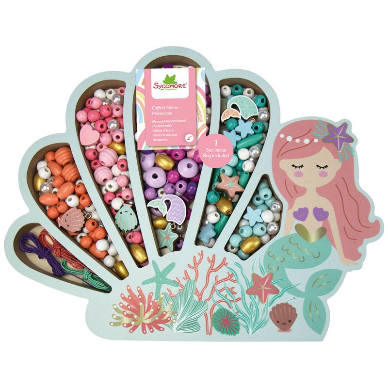 Coffret perles bois Sirène Sycomore Packaging 6