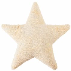 Coussin étoile vanille (50 cm)
