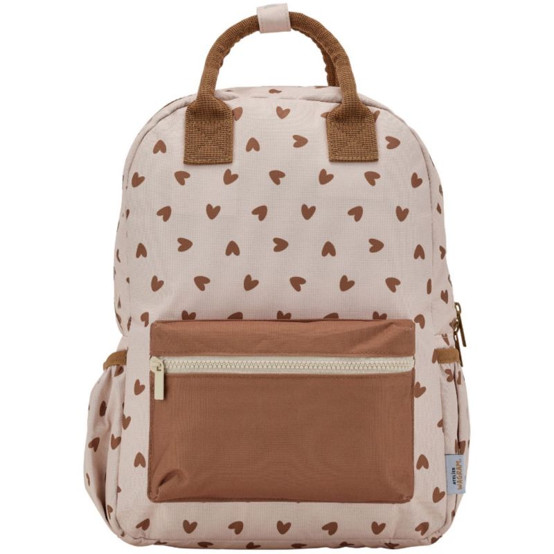Sac à dos Cœurs Marron Atelier Wagram Produit 3