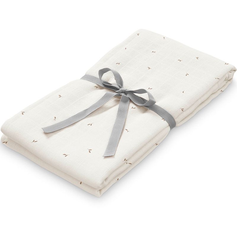 Maxi lange en coton Flowing Leaf (120 x 120 cm) Cam Cam Copenhagen