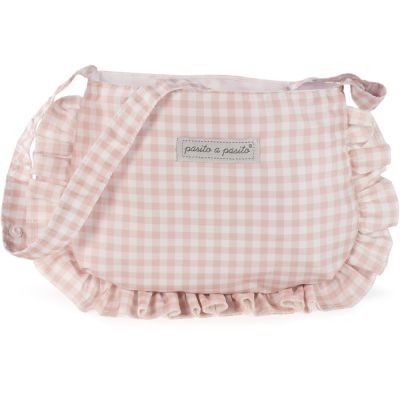 sac à langer de luxe pour bébé - sac landau - sac poussette - rose