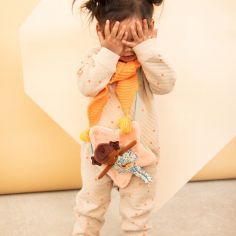 Poupée souple et sac étoile