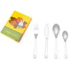 Coffret couverts enfant Miffy amis personnalisable (4 pièces)  par Zilverstad