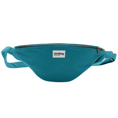 Sac banane Sasha L Bleu Paon Hindbag