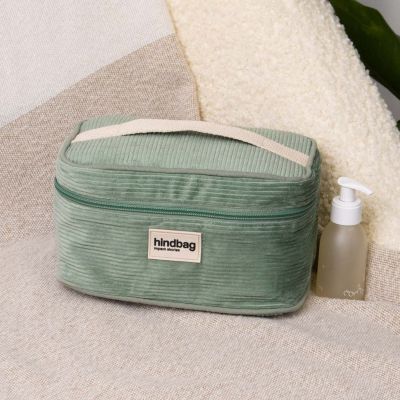 Vanity Gaspard Velours Vert d'eau Hindbag
