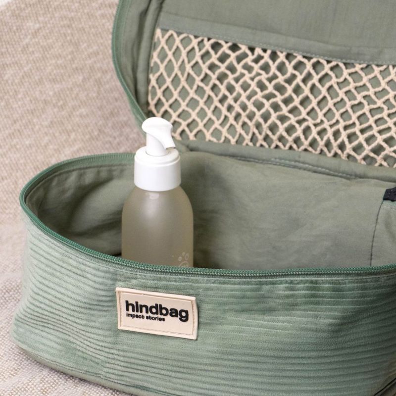 Vanity Gaspard Velours Vert d'eau Hindbag Ambiance 2