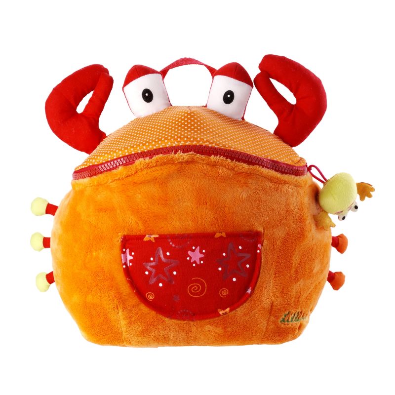 Sac à dos enfant Oscar le crabe tout doux Lilliputiens