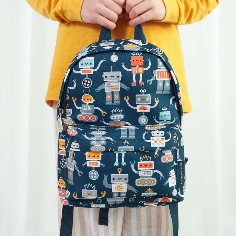 Sac à dos bébé Robots A Little Lovely Company Ambiance 5