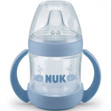 Tasse à bec souple Nature Sense bleue (150 ml)  par NUK