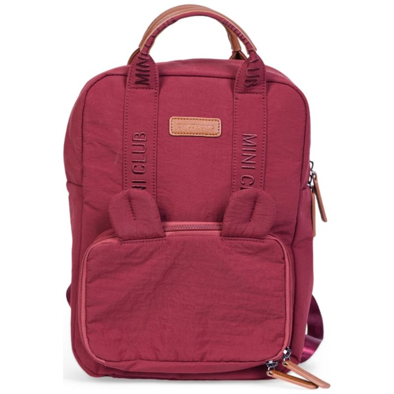 Sac à dos enfant Mini Club Signature Urban Bordeaux Childhome Produit 1