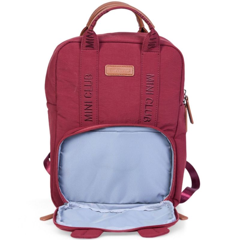 Sac à dos enfant Mini Club Signature Urban Bordeaux Childhome Produit 4