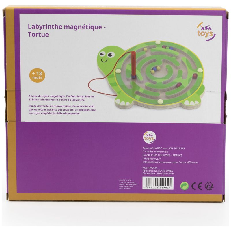 Labyrinthe magnétique Tortue Plan Toys Packaging 5