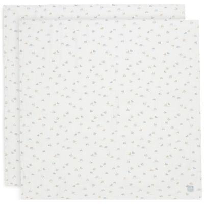 Lot de 2 maxi-langes en coton On the Go (115 x 115 cm) Jollein