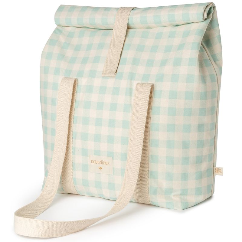 Sac isotherme Family Sunshine Vichy opaline Nobodinoz