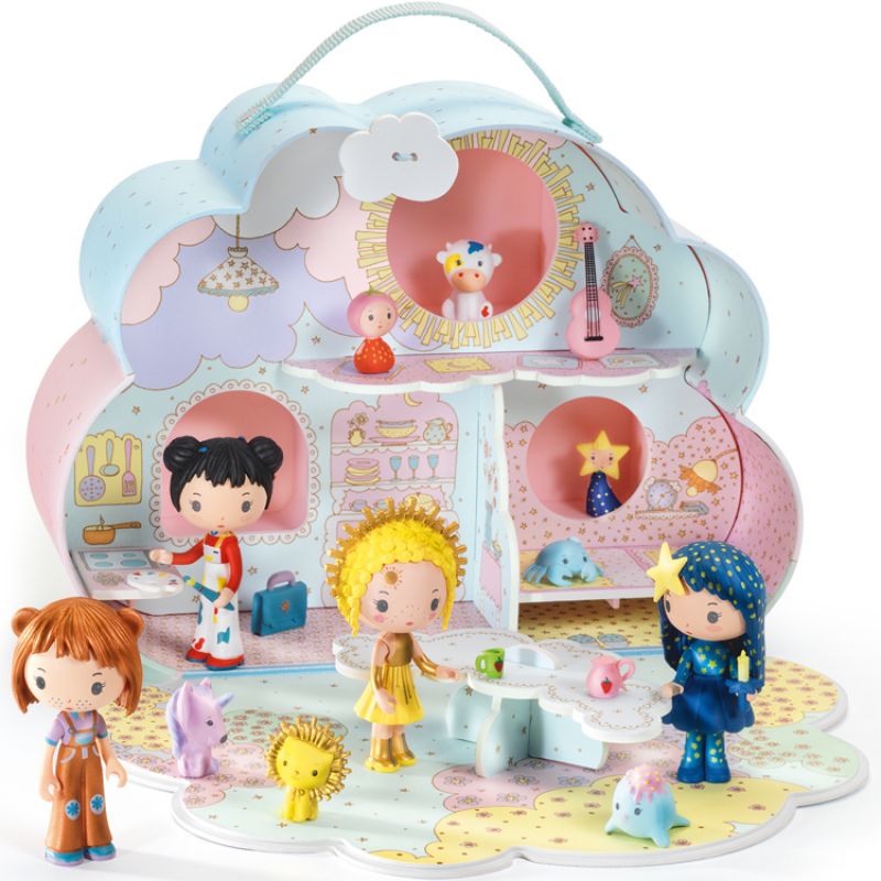 Maison et figurines Sunny & Mia Tinyly Djeco Produit ouvert 1 grande taille